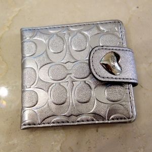 New Coach Purse Mirror Silver